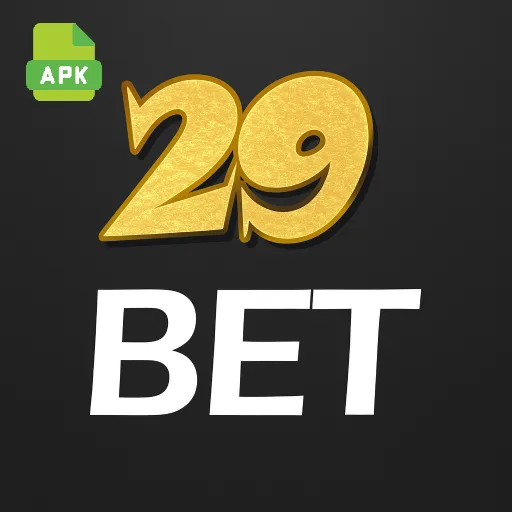 Imagem promovendo download do APK oficial 29bet para Android